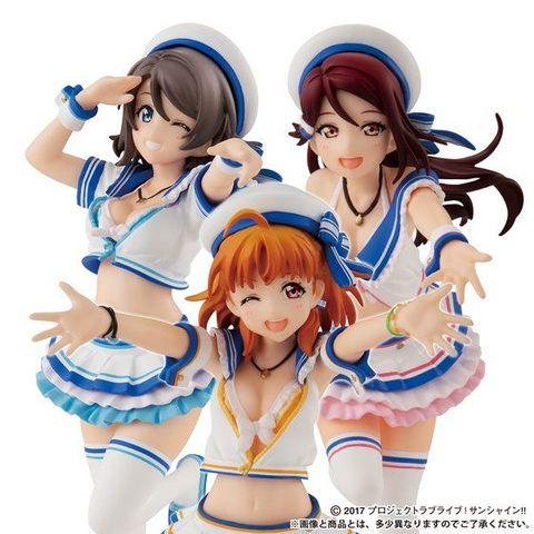 水着姿の「Aqours」メンバーが勢揃い！ 「ラブライブ！ サンシャイン