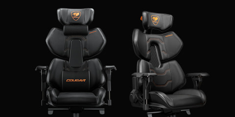 ゲーミングチェア「COUGAR Terminator」発売！外骨格風のデザインで