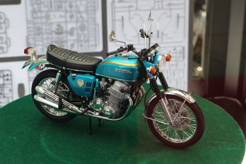 アオシマ「1/12 ホンダ CB750 ドリーム CB750 FOUR '69」は12月発売