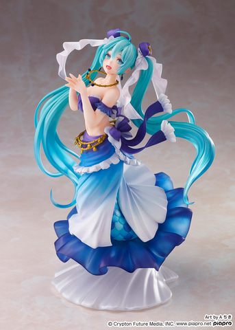 初音ミク」の儚いマーメイド姿が美しい新プライズフィギュア画像が公開