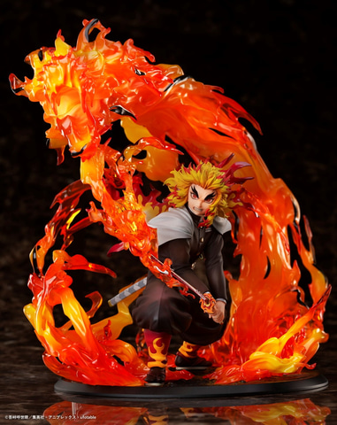 煉獄杏寿郎の奥義「玖ノ型・煉獄」1/8スケールフィギュアが予約受付