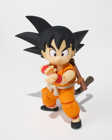 コミック「ドラゴンボール」第1巻の表紙を再現できる孫悟空の可動