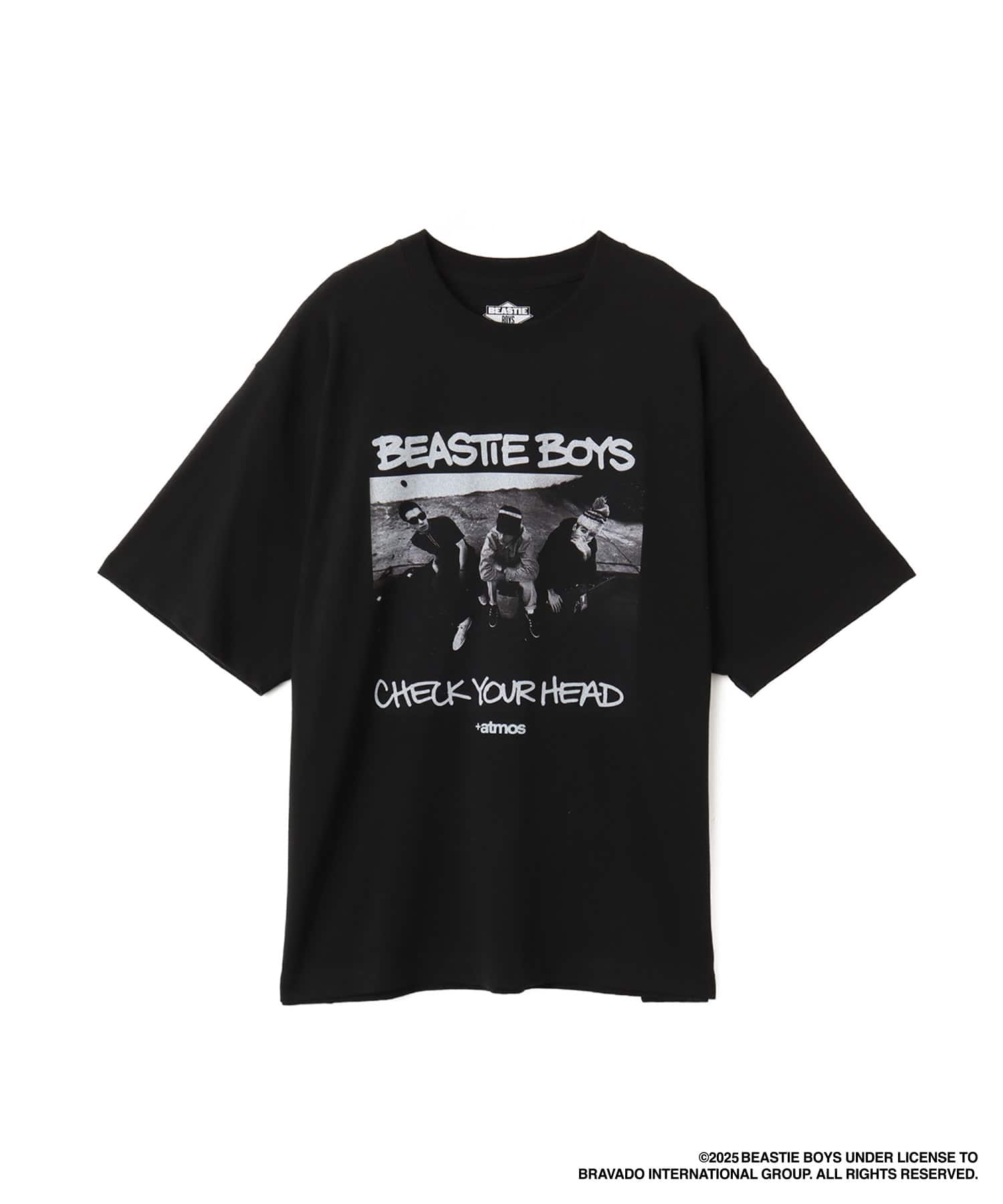Beastie Boys x atmos Check Your Head T-shirt BLACK（ビースティ
