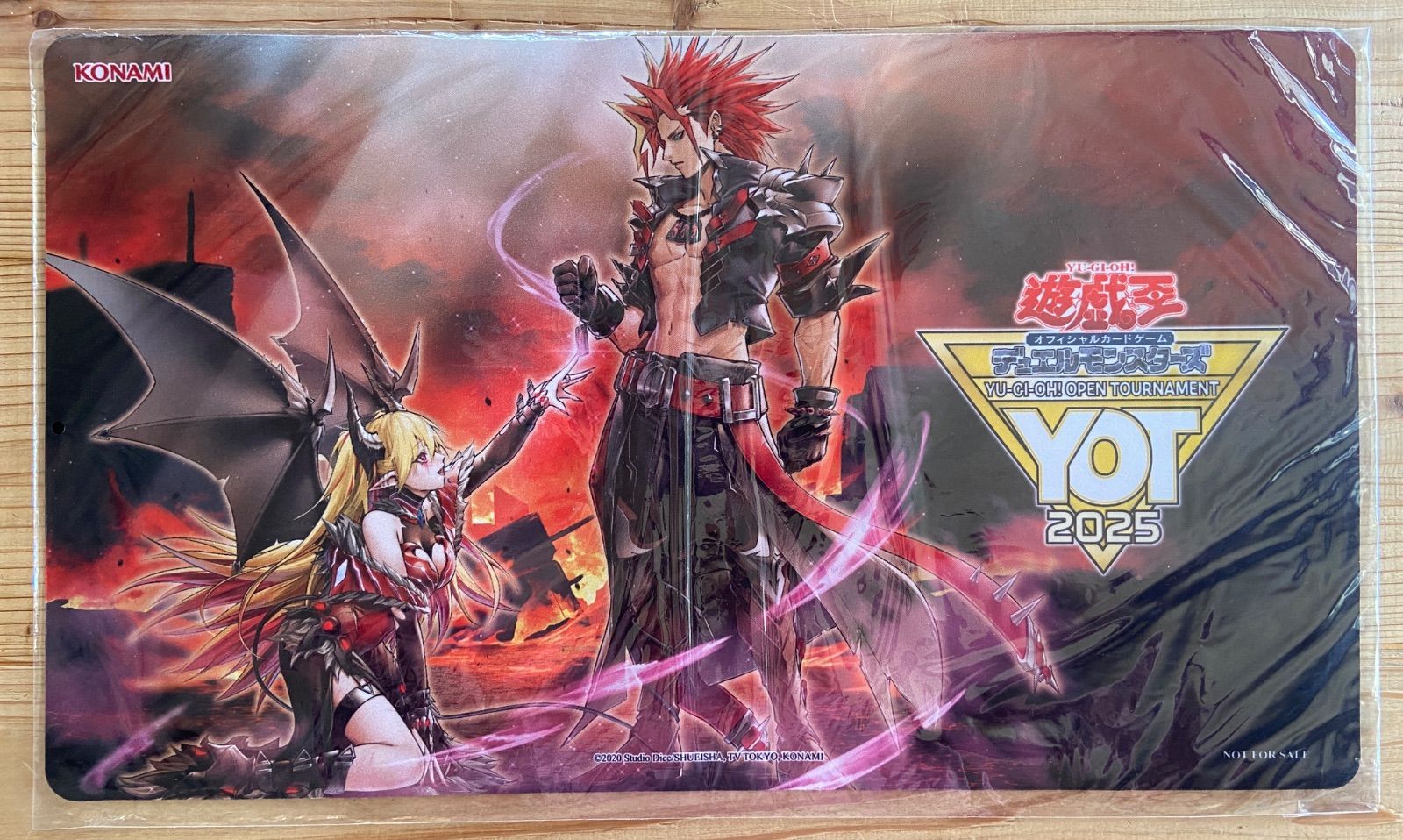 49 遊戯王 YOT HK 刻まれし魔の憐歌 プレイマット - メルカリ