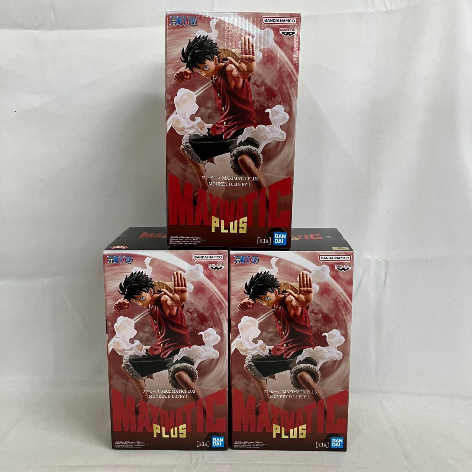 未開封 ワンピース MAXIMATIC PLUS モンキー・D・ルフィⅠ フィギュア