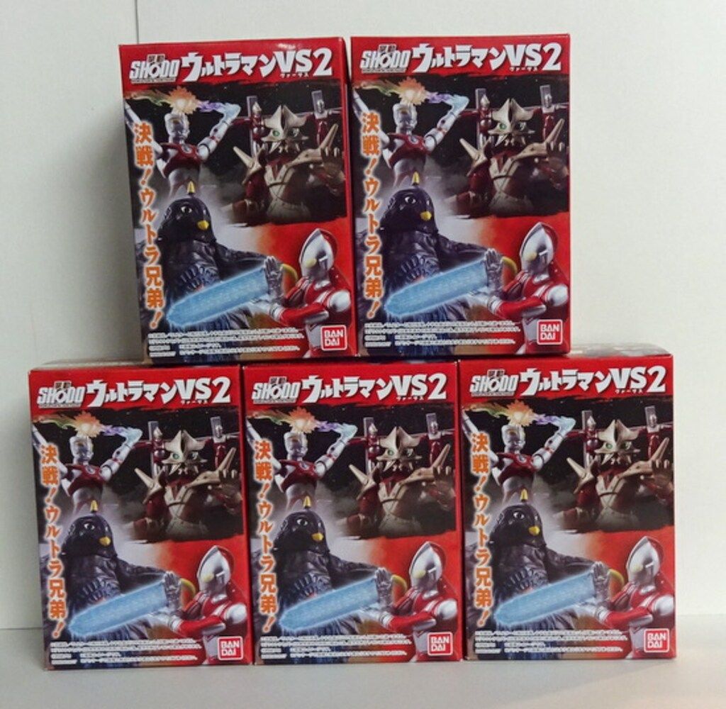 バンダイ SHODOウルトラマンVS2 全5種セット（ジャック/エース/エース