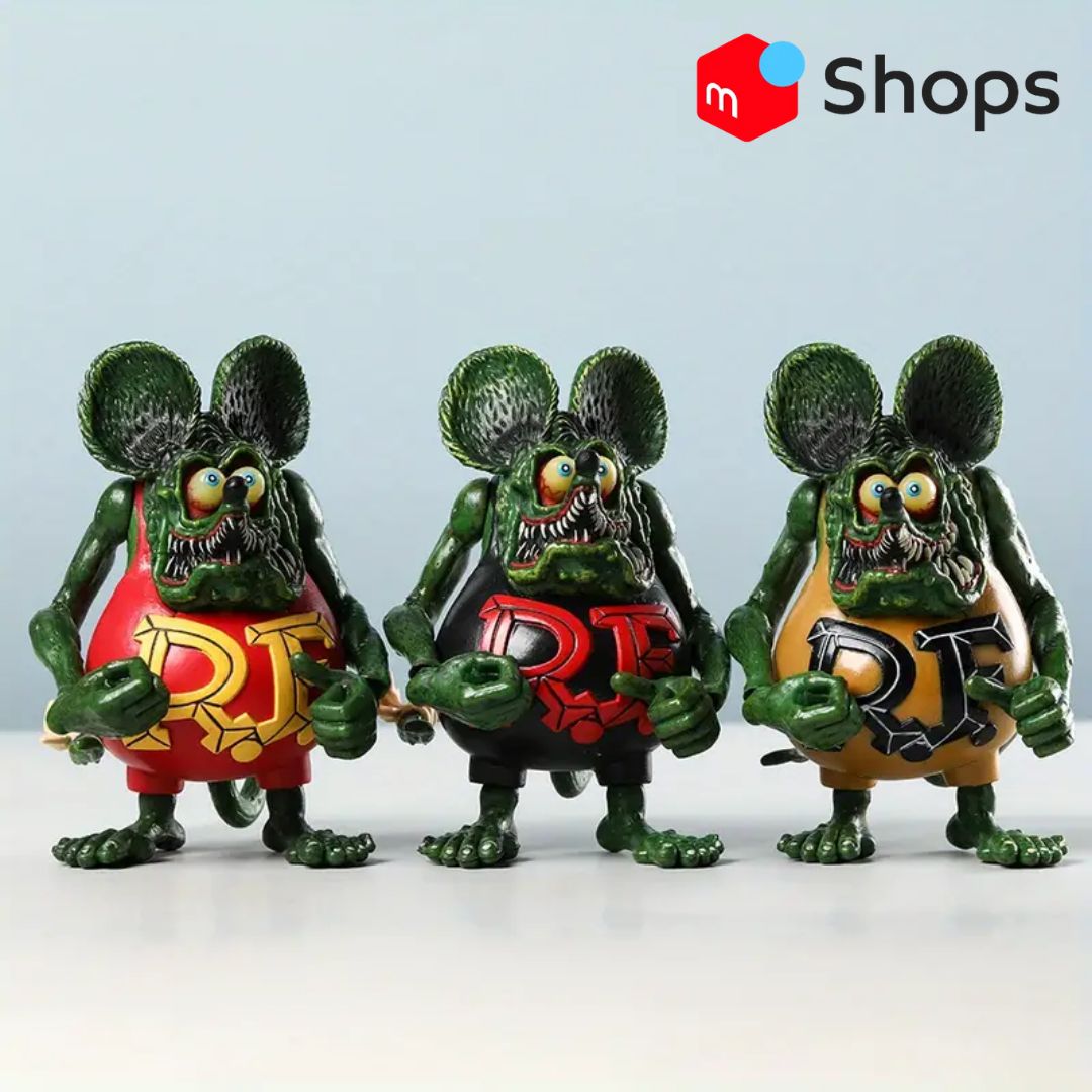 R・F ラットフィンク フィギュア 2体セット（赤+黄） - メルカリ