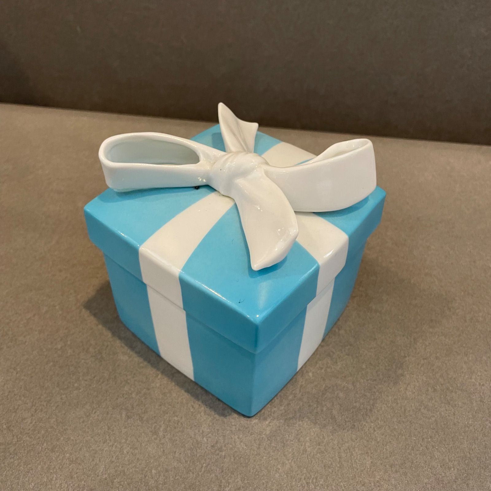 未使用Tiffany ティファニー 陶器 ブルーBOX ブルーボックス