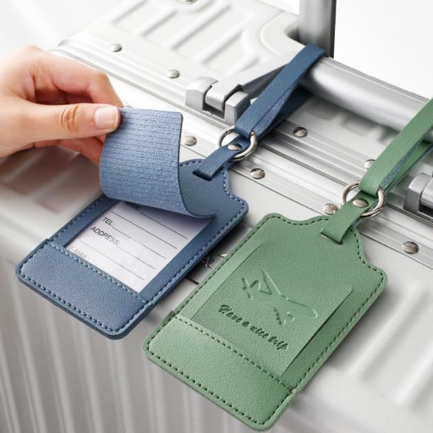 MINBOOT 荷物タグ ネームタグ 2個入り ラゲッジタグ スーツケース 番号