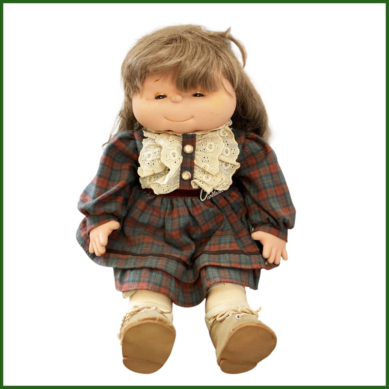 中古○オオイケコレクション○ポエムドール Oike 抱き人形 女の子 昭和