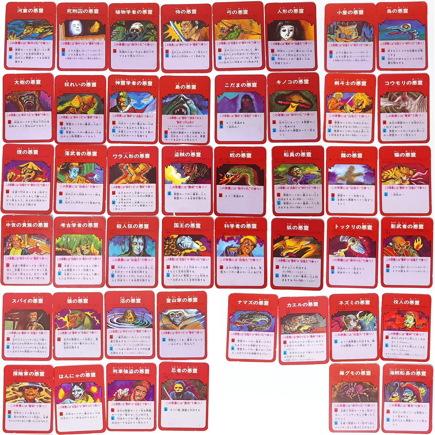 バンダイ パーティジョイ1 ボードゲーム 悪霊島ゲーム 昭和レトロ玩具