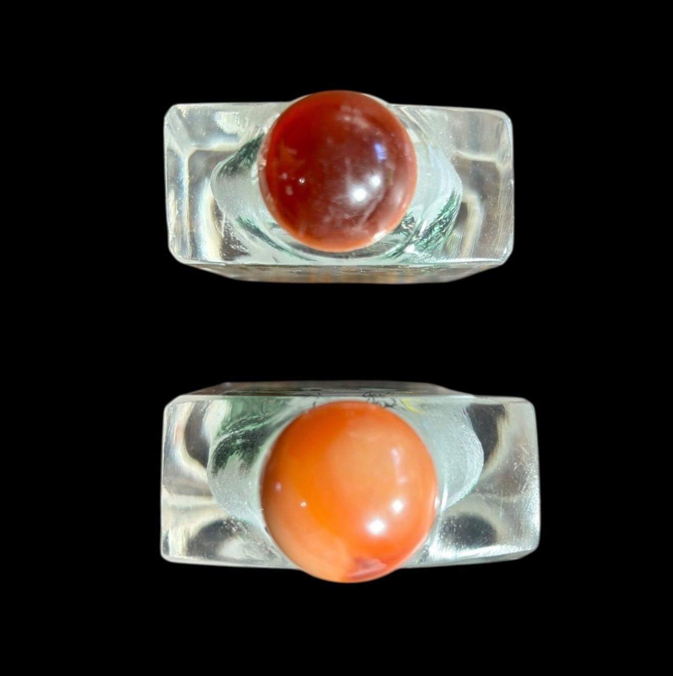 2個セット】 鼻煙壺 中国美術 伝統工芸 中国 小瓶 鶴 インテリア 置物