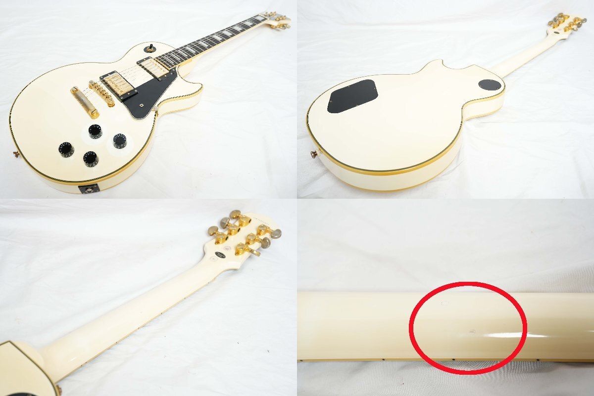 ☆Epiphone by Gibson☆Les Paul Custom PRO WHITE レスポールカスタム