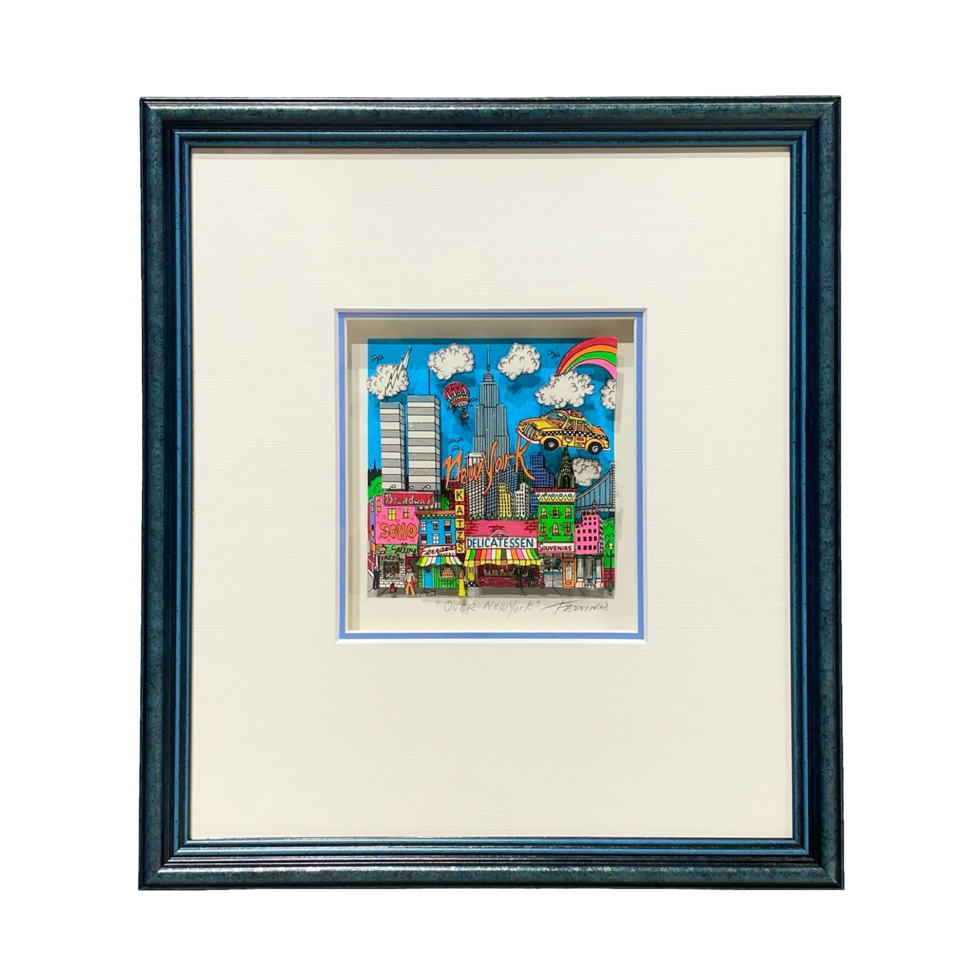 チャールズ・ファジーノ (Charles Fazzino)「Over New York」ART GALLERY M