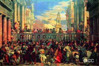 カナの婚宴」― パオロ・ヴェロネーゼ | 世界の美術館