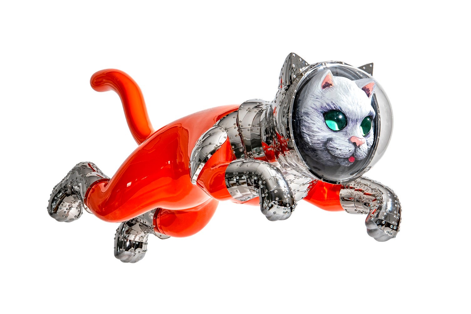 プレビュー】無数の宇宙猫が空を舞うヤノベケンジさんの「BIG CAT BANG