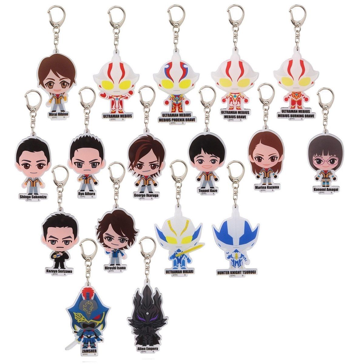 ウルトラマンメビウス デフォルメ柄 アクリルチャーム | ウルトラマン