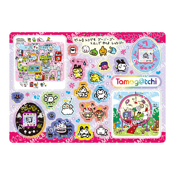 ジャンボカードダス/フラットガシャポン】たまごっち ジャンボシール