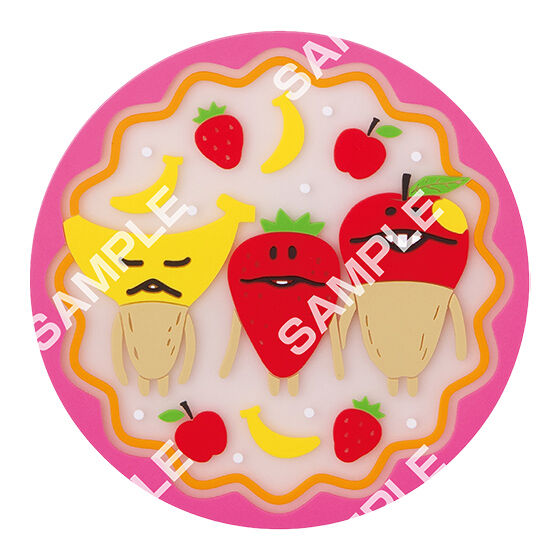 フラットガシャポン】なめこ栽培キット クリアラバーコースター