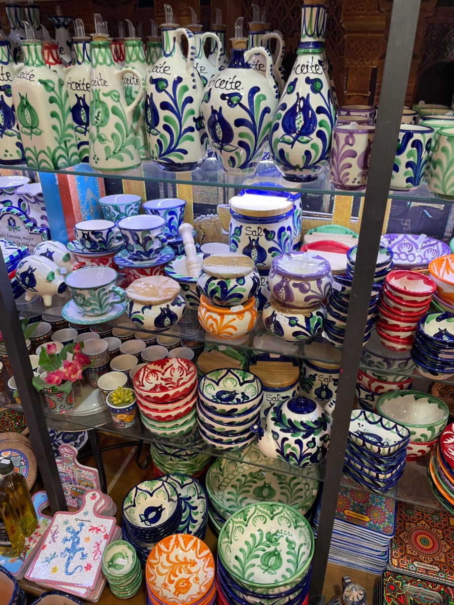 スペイン陶器旅【グラナダ焼】 | FEZ pottery select ｜ モロッコ陶器