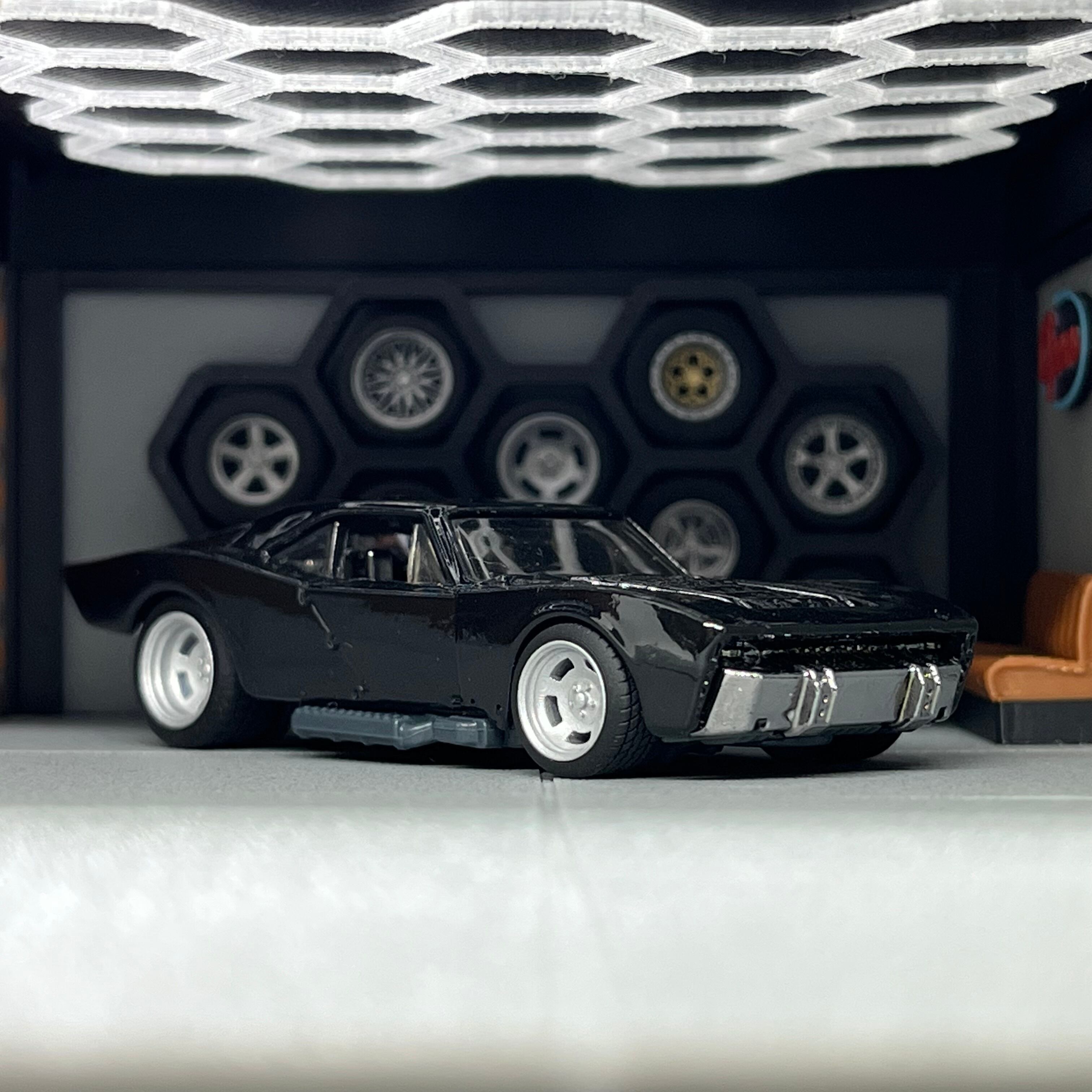 SMG-Muscle】前後異径ディッシュホイール 1:64ミニカーカスタム