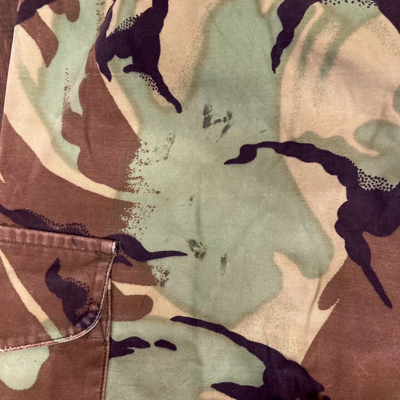 60s イギリス軍 実物 P68 ヴィンテージ DPM カモ 迷彩 W88cm L カーゴ