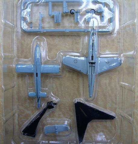 エフトイズ 1/144戦闘機 初期ジェット機コレクション 05 He162/V-1