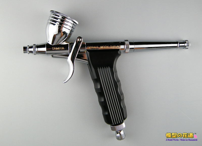 タミヤのカップ一体型トリガー式エアブラシ導入、その勢いでシステム
