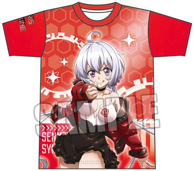 戦姫絶唱シンフォギア フルグラフィックTシャツ「雪音 クリス