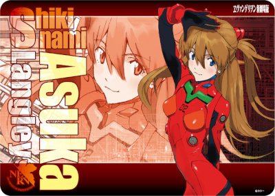 キャラクター万能ラバーマット 『ヱヴァンゲリヲン新劇場版』「式波