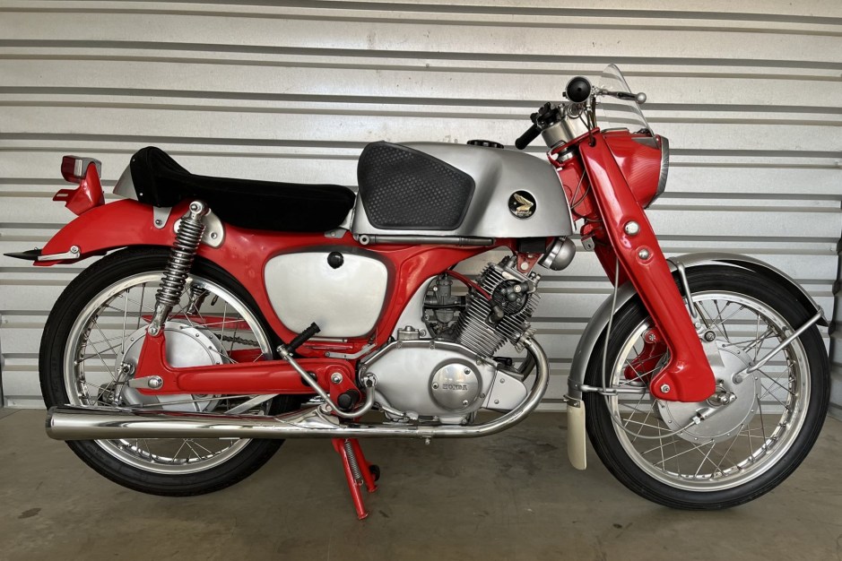 No Reserve: 1962 Honda CB92 Benly w/CYB Race Kit for sale on BaT