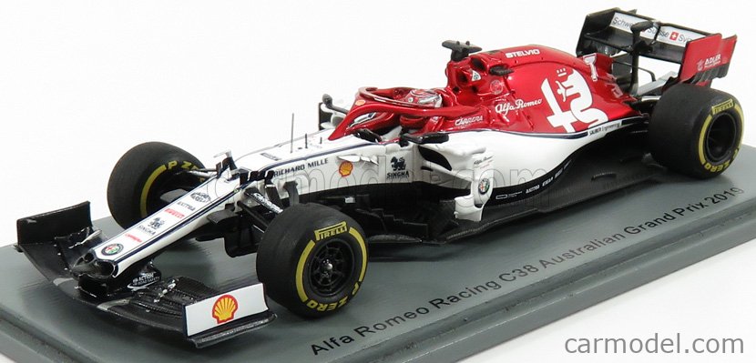 SPARK-MODEL S6073 Scale 1/43 | ALFA ROMEO F1 C38 TEAM ALFA ROMEO