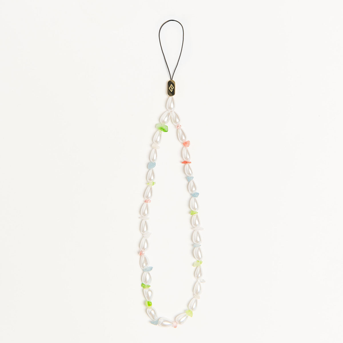 Phone Charm - Colorful Pearl Phone Strap Chain | BURGA