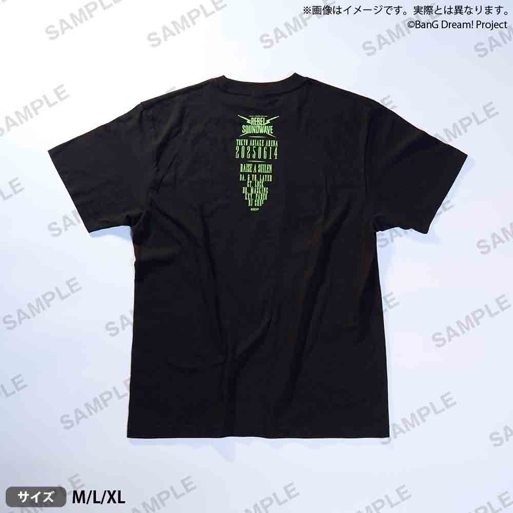 RAISE A SUILEN LIVE 2025「REBEL SOUNDWAVE」 Tシャツ Mサイズ