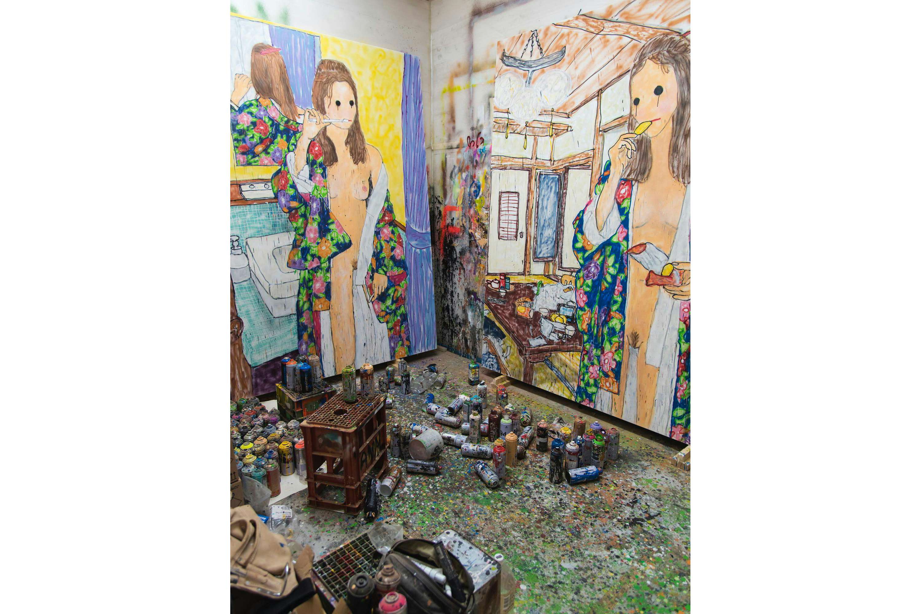 グラフィティ」ではなく「絵」を描く。MADSAKIインタビュー｜美術手帖