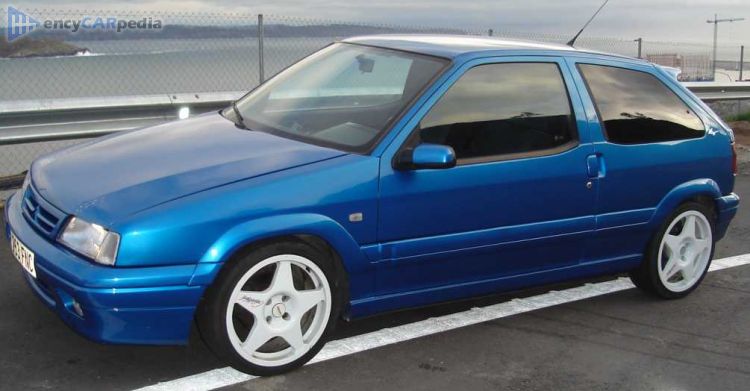 Citroën ZX 2.0i 16v specs (1993-1994): performance, dimensions