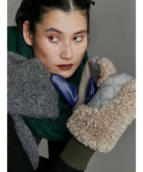 FABRIC MIX MITTENS ファブリックミックスミトン VENTILE GROUNDWORK