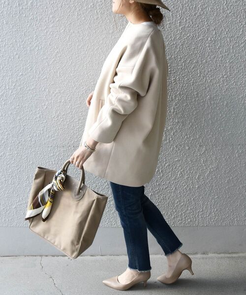 SHIPS any（シップス エニィ）の「SHIPS any: SORONA ノーカラー