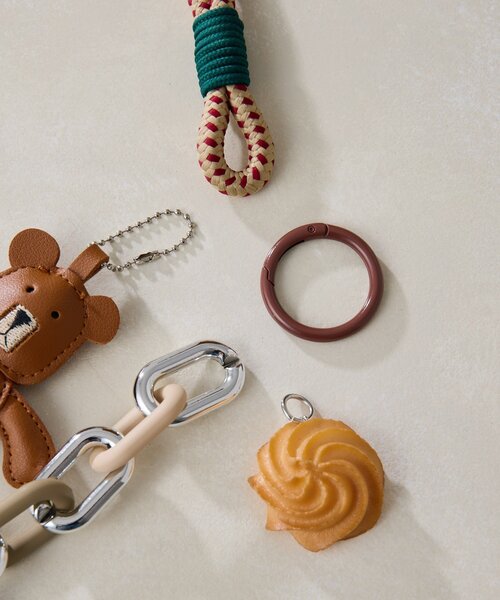 インフルエンサーuchida企画》ゆるくまストラップ（チャーム）｜ear