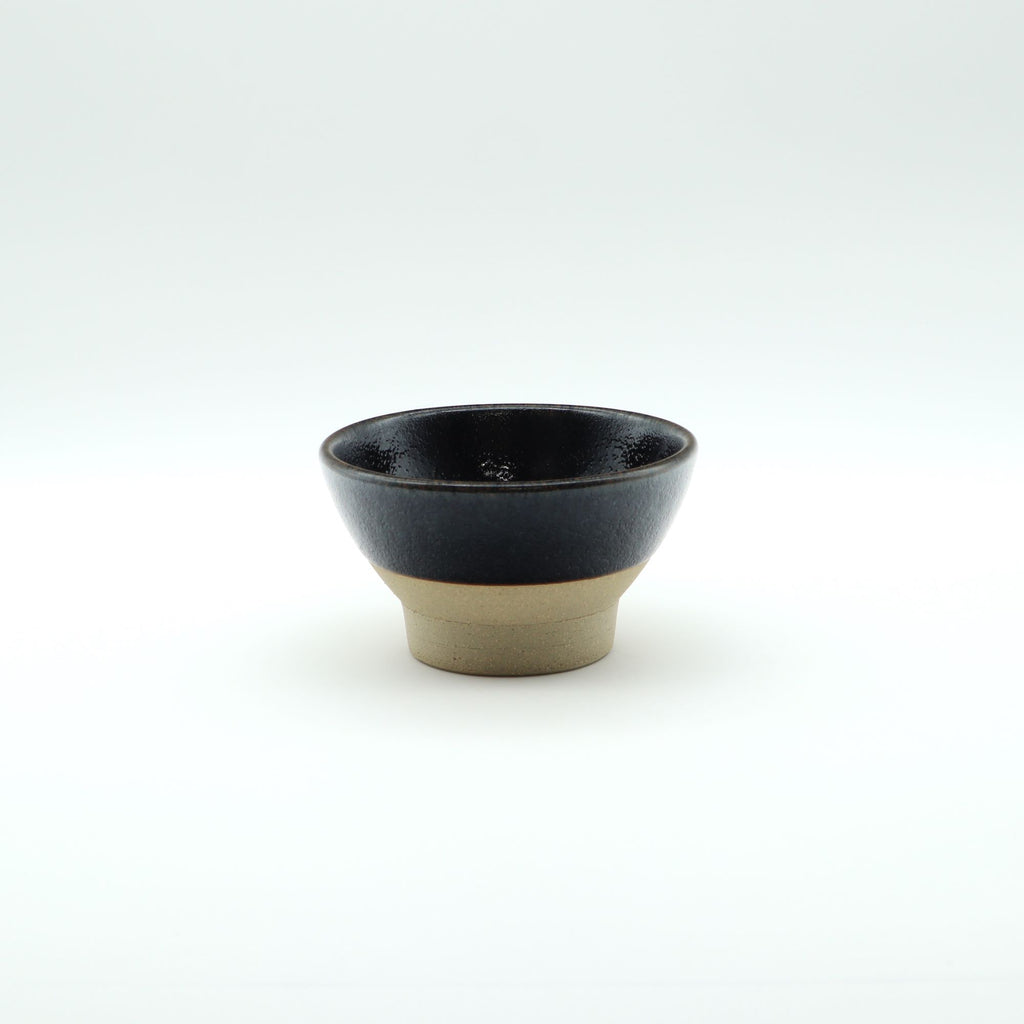 出西窯 飯碗 小 黒下焼締め – canosa
