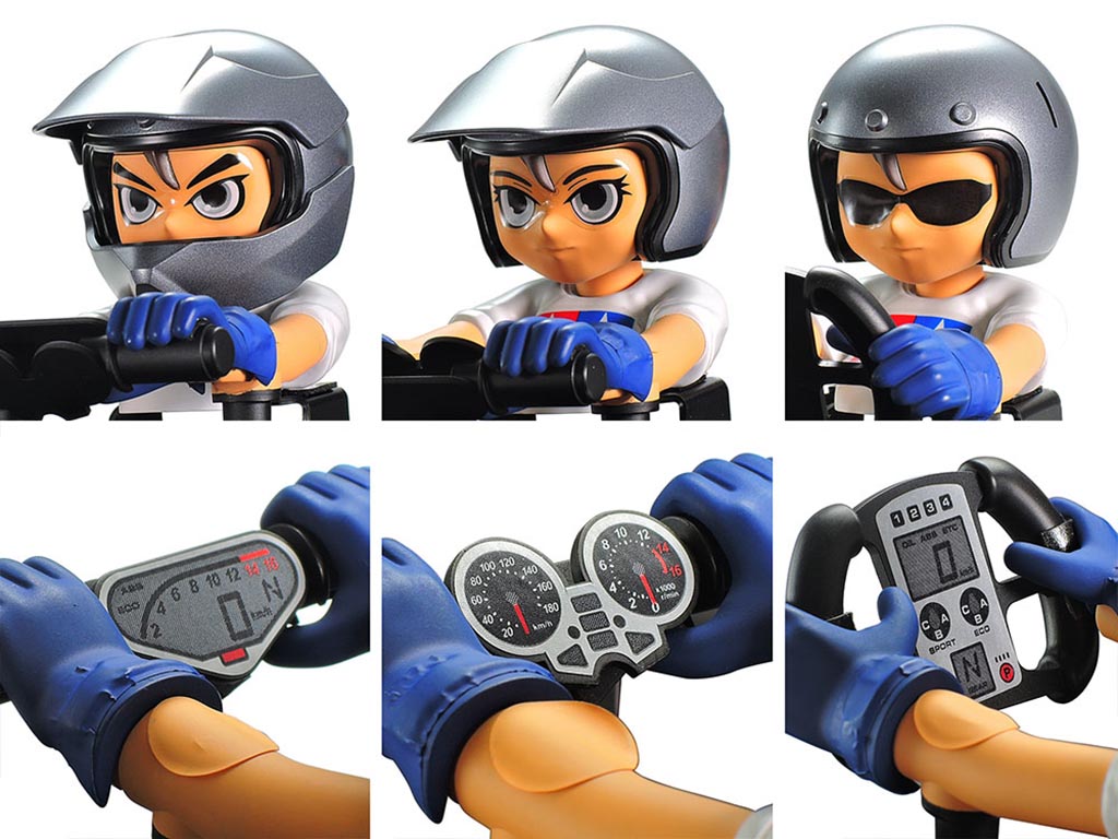 タミヤ新製品】独特の操縦感覚が楽しい、3輪バイクを再現した電動