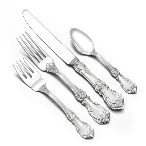 Reed & Barton Burgundy Sterling 4-PC Setting, Luncheon Size