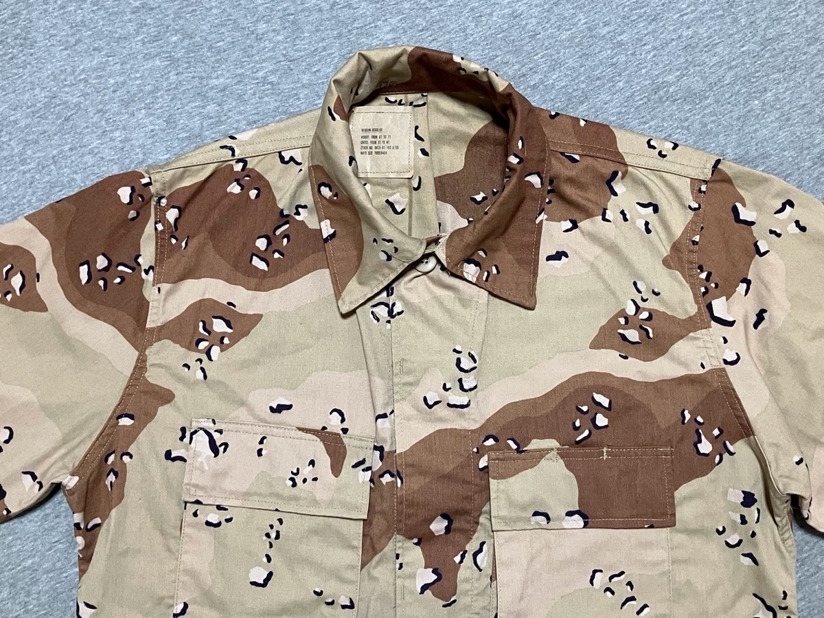 湾岸戦争前から当時のモデルです！【アメリカの軍服】砂漠用迷彩