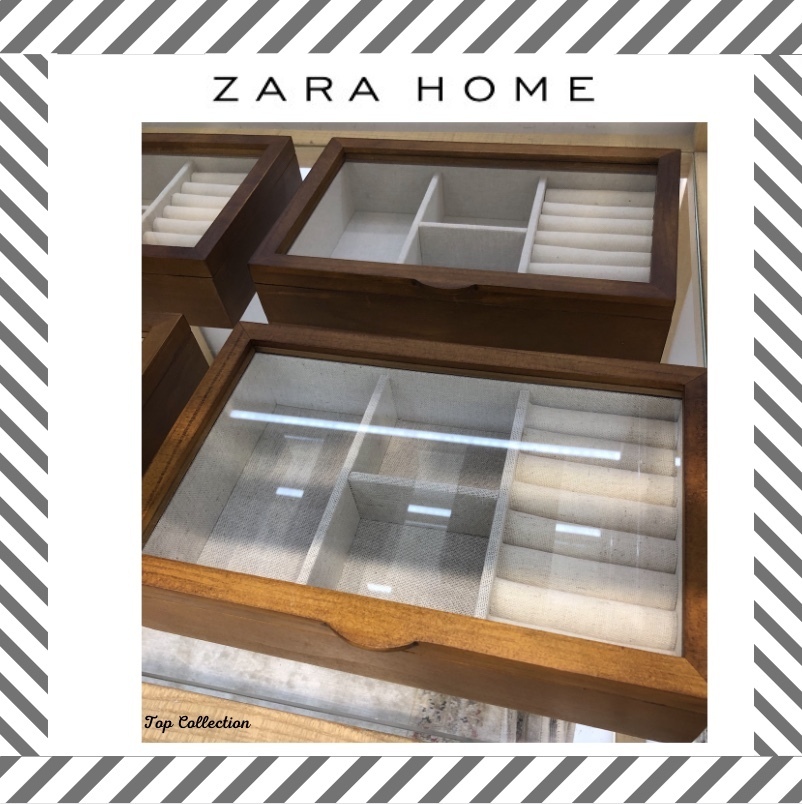 ZARA HOME ザラホーム ウッド ジュエリーボックス 20×30cm (ZARA HOME