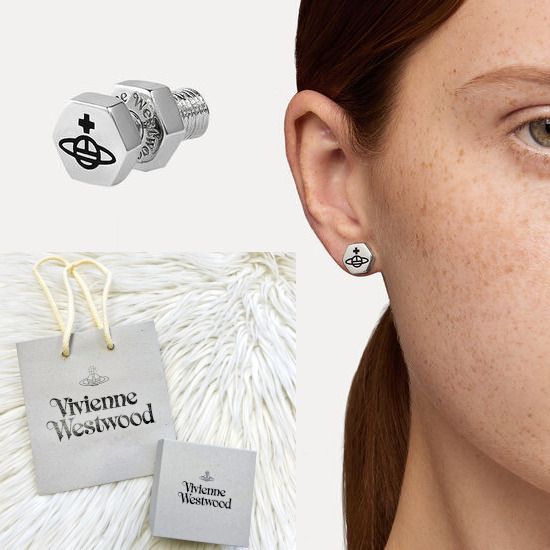◇VivienneWestwood◇ボルト風ピアス♪Adel Single Stud (Vivienne