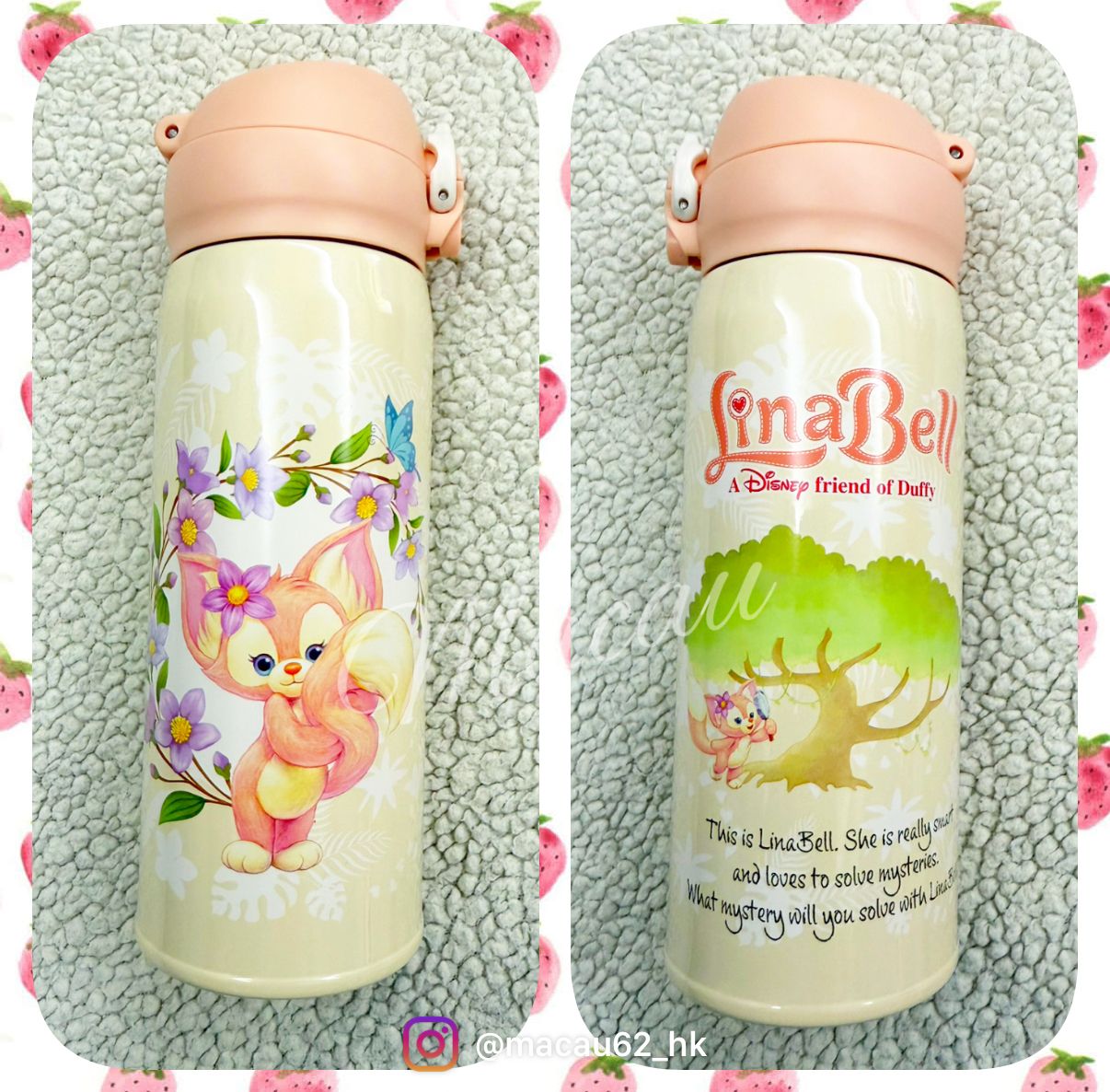 新作！香港ディズニー リーナベル 水筒 (Disney/タンブラー・水筒