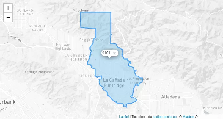 91011 ZIP Code - United States