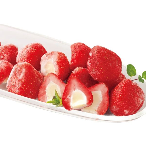 春摘み苺アイス 18粒 151N（直送品） - アスクル