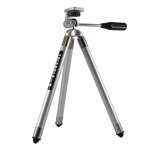 キング 小型8段三脚 シルバー トライアングル8-SV - アスクル