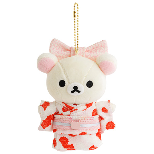 サンエックス リラックマ ぶらさげぬいぐるみ 着物・コリラックマ